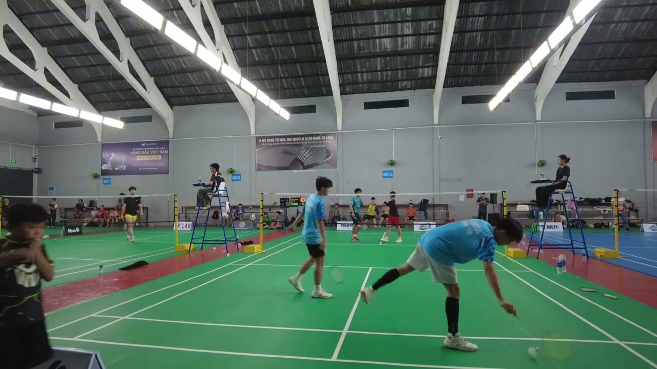 [ RACH CAT OPEN ] - ĐÔI NAM - BẢO/HUY (TBA Badminton) vs QUẬN 10