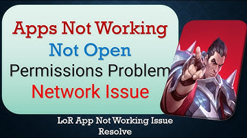 How To Fix LoR App not working | Not Open | Space Issue | Keeps Crashing Problem