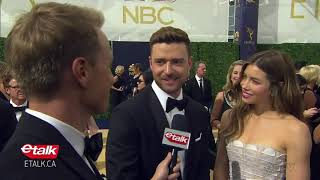 Justin Timberlake &amp; Jessica Biel have the cutest couple argument ever at the Emmys 2018