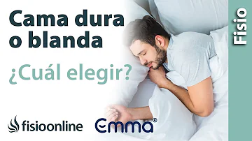 ¿Es mejor una cama dura o blanda?