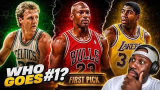 NBA Legends Pick Bird, Magic, or Jordan to Start a Team