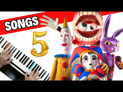 Top 5 SONGS The Amazing Digital Circus Theme