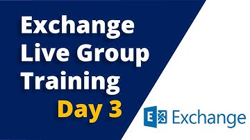 Exchange Server 2025 SE Administration Course Full - Day 3 | Exchange Live Training - Techi Jack
