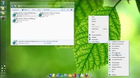 Get Windows 8 Win+X Menu in Windows 7
