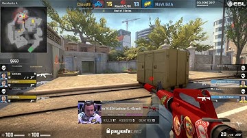 CS:GO - GUARDIAN CRAZY DEFUSE vs Cloud9 @ ESL One Cologne 2017