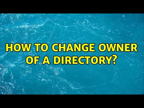 Unix & Linux: How to Change Owner of a Directory? (2 Solutions!!) hqdefault