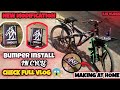 Cycle main Bumper🔥kaise lagaye "Modification" 😱 (cycle Modified) #trending #cyclemodifed #bumper 