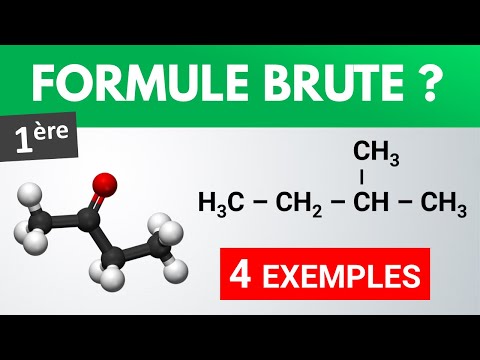 Vidéo: Formule chimique domestique