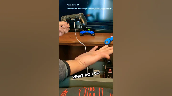 PS4 cannot start I need HELP