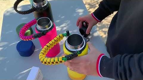 GALAXTEK Paracord Handle Compatible with Hydro Flask Wide Mouth Bottle - Durable Carrier, Se Reviews