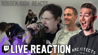 Knocked Loose "Mistakes Like Fractures" // Twitch Stream Reaction // Roguenjosh Reacts ft. Benny