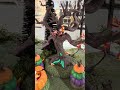 Department 56 Disney Mickey's Pumpkintown Not Ready To Share Figures 6018380