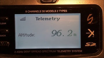Testing accuracy of Spektrum and Lemon altimeter sensors