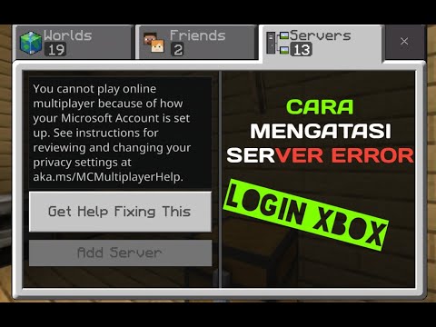 Cara mengatasi Minecraft server eror