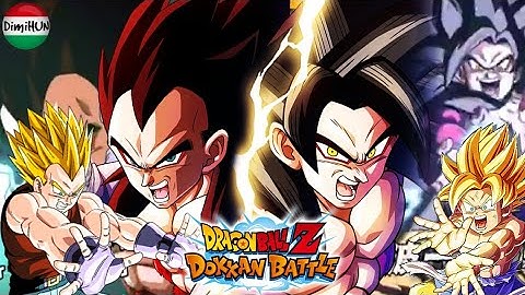 SSJ Goku(GT), SSJ Vegeta(GT), Gohan(GT)&Goten(GT), Trunks(GT)&Goten(GT) Super Attack & Active Skills
