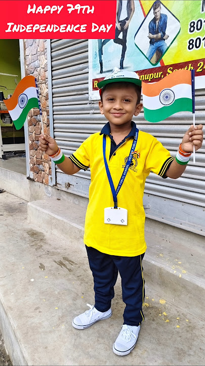 Happy Independence Day Friends 🇮🇳🇮🇳🇮🇳❤️| #shorts #jihanshorts #happyindependenceday #79th #trending