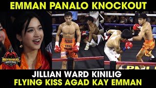 Emman Bacosa Panalo KNOCKOUT 4 Beses Bagsak, Jillian Ward KINILIG Kay Emman