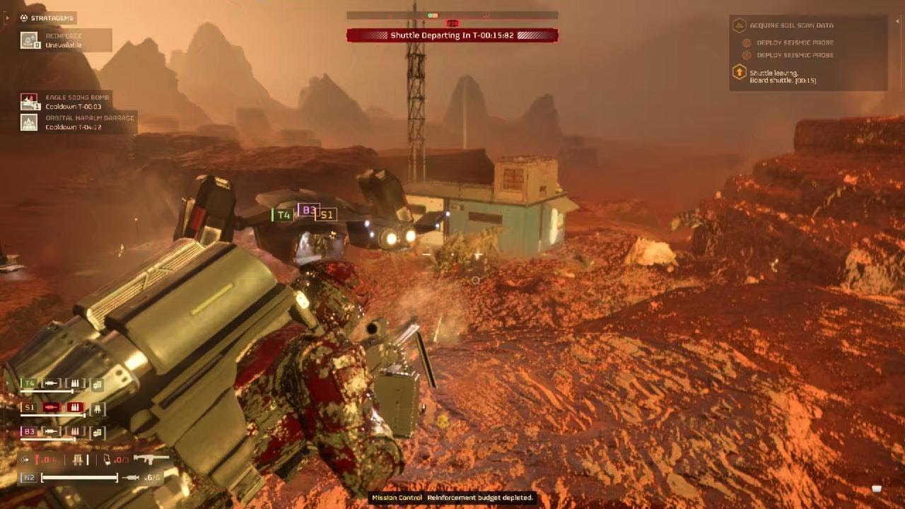 HELLDIVERS 2 epic extraction kill - YouTube