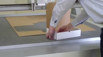 COMAGRAV DIGI corrugated box creation - creasing & cutting