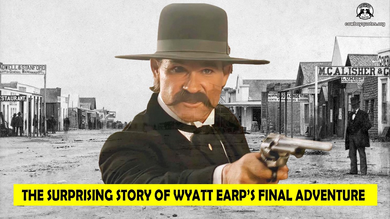 🔴 The Surprising Story of Wyatt Earp’s Final Adventure - Cowboy Quotes