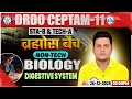 DRDO CEPTAM 11 Classes | DRDO Biology Classes | Digestive System | STA B &amp; Tech A | Vikrant Sir