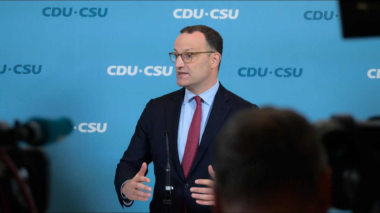22. September 2025 | Live-Statement mit Jens Spahn & Alexander Hoffmann