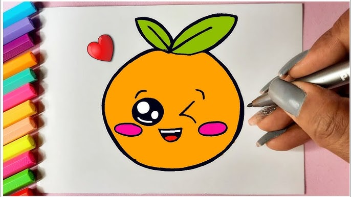 How to draw Kawaii cute BLACKBERRY Fruit l Como desenhar Fruta AMORA fofa  Kawaii - Drawing to Draw 