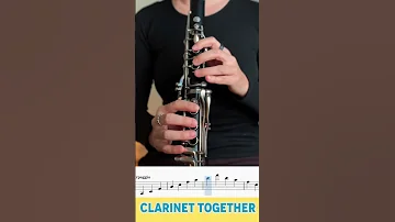 F Major Arpeggio for Clarinet