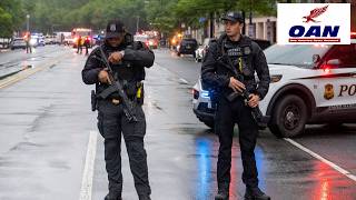 GUNMAN KILLED BY SECRET SERVICE OUTSIDE WHITE