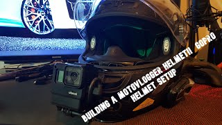 Building A MotoVlogger Helmet!! GoPro Setup (X Lite 803 Ultra Carbon)