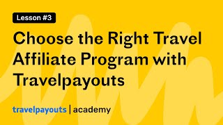 Choose The Right Travel Affiliate Program With Travelpayouts