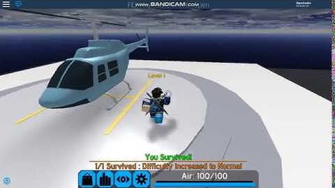 ROBLOX-Flood Escape 2 (Map Test) Flooding City (EASY?) By FrankAviator