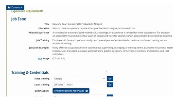 How to Navigate O*NET