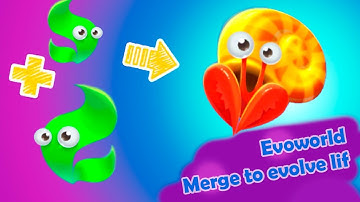Evoworld - Merge to evolve lif  Gameplay Walkthrough iOS, Android