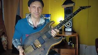 Гитара B.C.Rich ASM Pro  #обзор #rock #korea