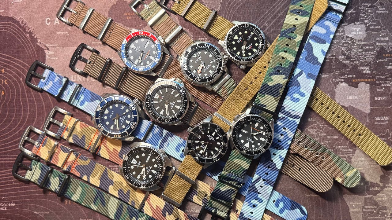 BluShark Camo Straps (and more)