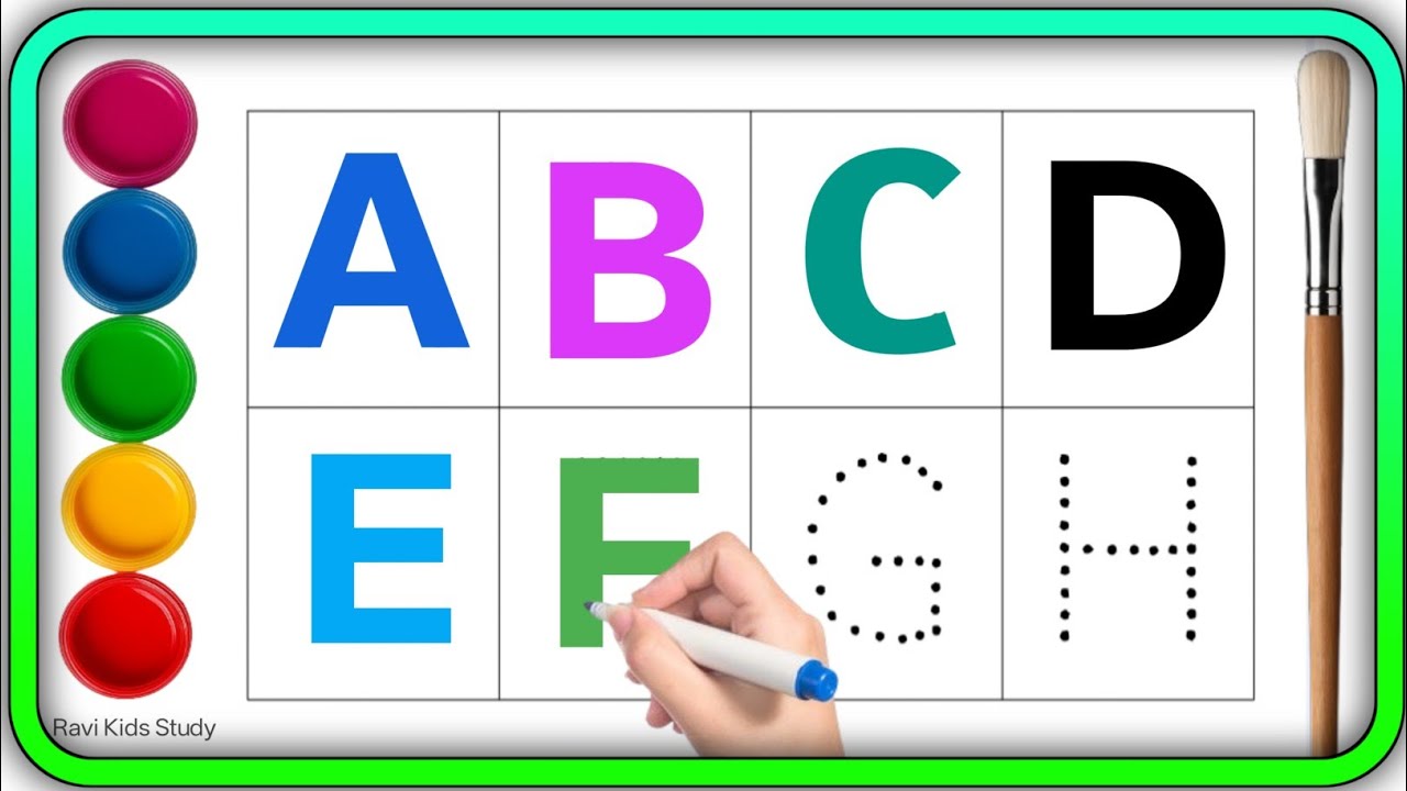 A for Axe B for Banana| Abcd | abcd | abcd song | atoz | abcdefg ...