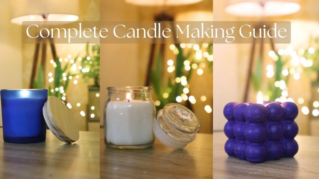Online Course: How to make your first SOY candle with