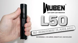 WUBEN L50 rechargeable flashlight - OSRAM P9 LED - 1200 lumens screenshot 2