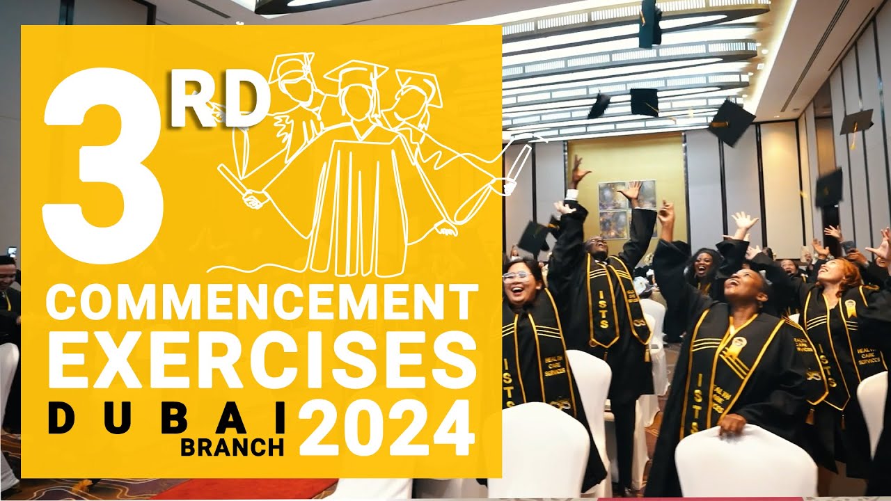 3rd Commencement Exercises - Class of 2024 - YouTube