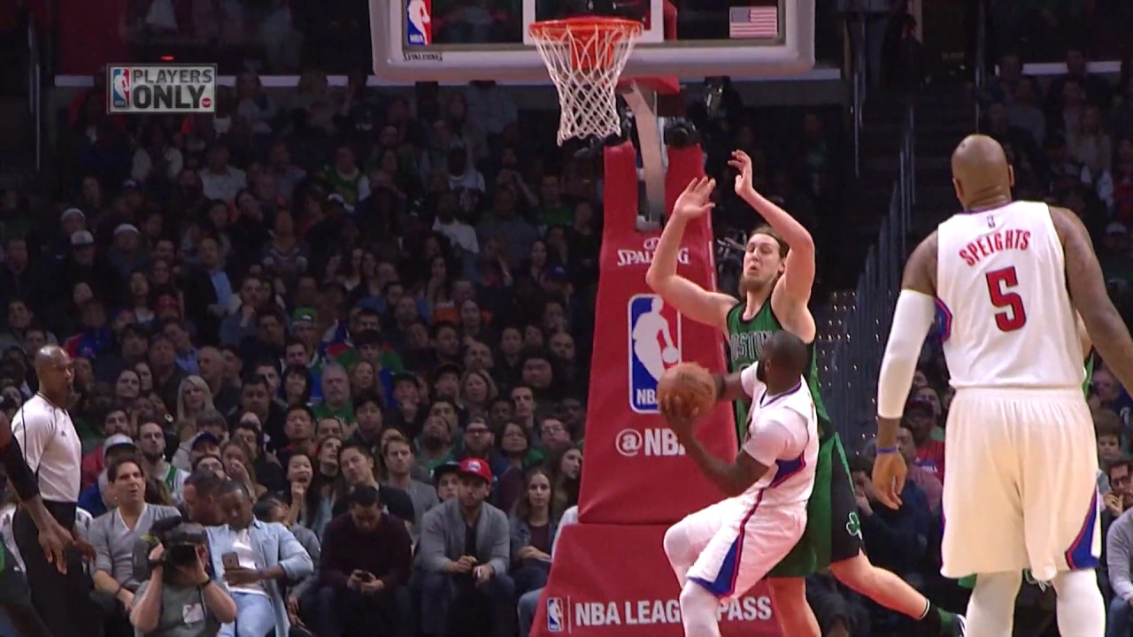 Raymond Felton Lays It In | Celtics vs Clippers | 3.6.17 | 16-17 NBA Season