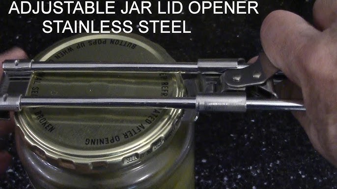 Adjustable Stainless Steel Can Lid Opener 
