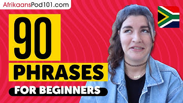 90 Phrases Every Afrikaans Beginner Must-Know