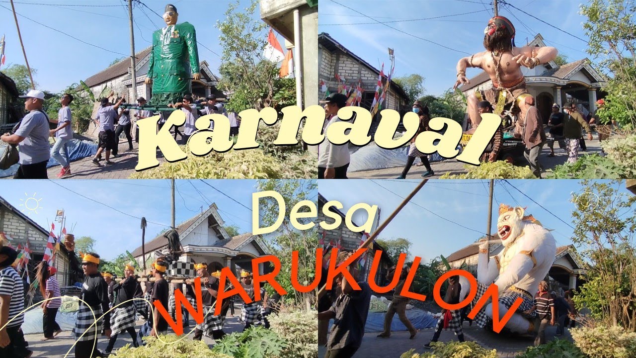 Karnaval Desa Warukulon HUT RI-78 Tahun 2023