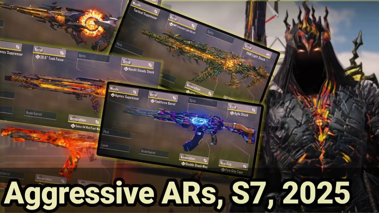 Best Aggressive Assault Rifles In Ranked Multiplayer Season 7 Meta Cod ...