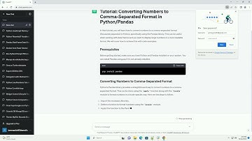 Python Pandas Converting numbers by comma separated for thousands