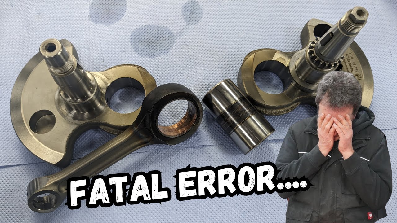 KTM 690 SMC-R Euro4 ...Motorschaden des Monats🙈🙈... Unachtsamkeit sofort bestraft...