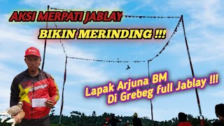 EDANN !!!! GOYANGAN MERPATI JABLAY BIKIN MERINDING 'LAPAK ARJUNA DI GREBEG FULL JABLAY
