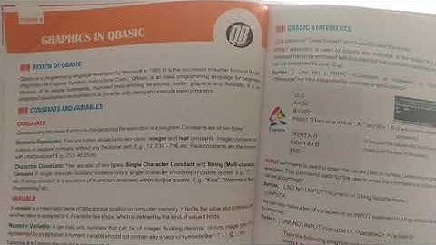 Class 7 - Computer- Ch. 8- Graphics in QBASIC - Part-2