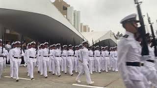 Ceremonia “Jura de Bandera” 🇲🇽 Cadetes del Primer Año de la SEMAR ⚓️ 21 Abril 2024